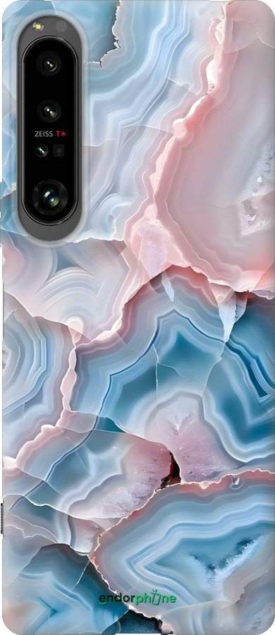 Силиконовый чехол Мрамор для Sony Xperia 1 IV - 6306u-2787 изображение 