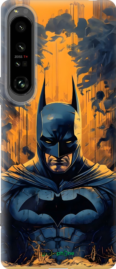 Силиконовый чехол Бэтмен для Sony Xperia 1 IV - 6335u-2787 изображение 