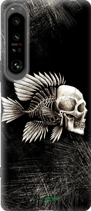 Силиконовый чехол Рыбо-человек для Sony Xperia 1 IV - 683u-2787 изображение 