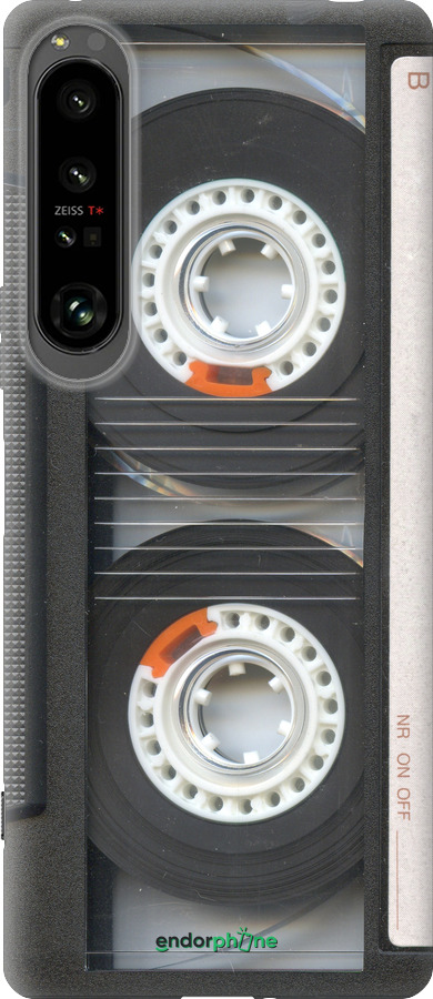 Силиконовый чехол Кассета для Sony Xperia 1 IV - 876u-2787 изображение 