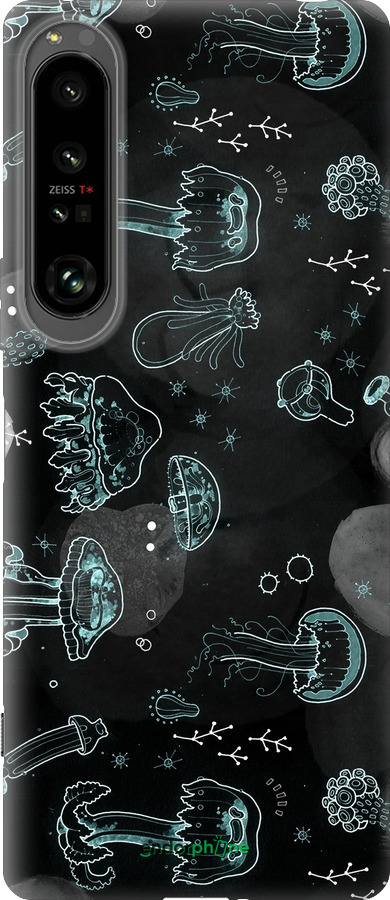 Силиконовый чехол Медузы для Sony Xperia 1 IV - 906u-2787 изображение 