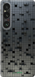 Силиконовый чехол Кубики для Sony Xperia 1 VI - 1061u-3975 изображение 