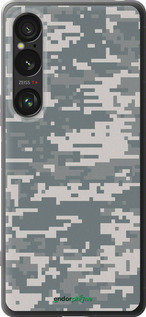 Силиконовый чехол Камуфляж для Sony Xperia 1 VI - 1085u-3975 изображение 