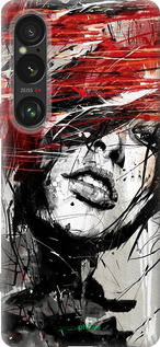 Силиконовый чехол Лицо девушки для Sony Xperia 1 VI - 1162u-3975 изображение 