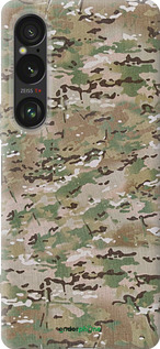 Силіконовий чехол Камуфляж v5 для Sony Xperia 1 VI - 1201u-3975 изображение 