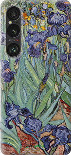 Силиконовый чехол Винсент Ван Гог. Ирисы для Sony Xperia 1 VI - 161u-3975 изображение 