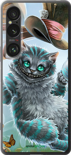 Силиконовый чехол Чеширский кот 2 для Sony Xperia 1 VI - 3993u-3975 изображение 