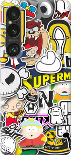 Силіконовий чехол Popular logos для Sony Xperia 1 VI - 4023u-3975 изображение 