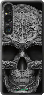Силиконовый чехол skull-ornament для Sony Xperia 1 VI - 4101u-3975 изображение 