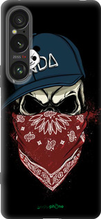 Силиконовый чехол Череп в кепке для Sony Xperia 1 VI - 4127u-3975 изображение 