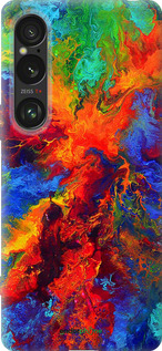 Силиконовый чехол Акварель на холсте для Sony Xperia 1 VI - 4150u-3975 изображение 