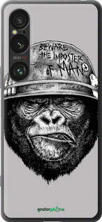 Силиконовый чехол military monkey для Sony Xperia 1 VI - 4177u-3975 изображение 