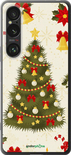 Силиконовый чехол Новогодняя елка для Sony Xperia 1 VI - 4198u-3975 изображение 