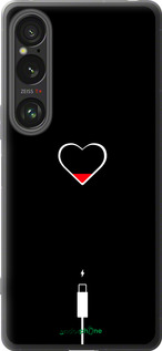 Силіконовий чехол Підзарядка серця для Sony Xperia 1 VI - 4274u-3975 изображение 