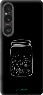 Силиконовый чехол Космос в банке для Sony Xperia 1 VI - 4297u-3975 изображение 