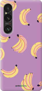 Силиконовый чехол Бананы для Sony Xperia 1 VI - 4312u-3975 изображение 