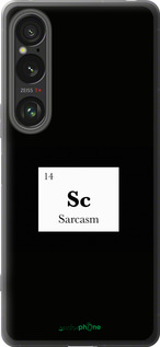 Силиконовый чехол Сарказм для Sony Xperia 1 VI - 4501u-3975 изображение 