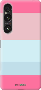 Силиконовый чехол Полосы1 для Sony Xperia 1 VI - 4589u-3975 изображение 