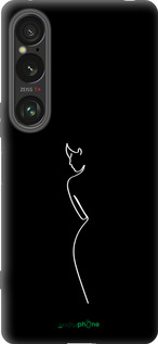 Силиконовый чехол Силуэт1 для Sony Xperia 1 VI - 4590u-3975 изображение 