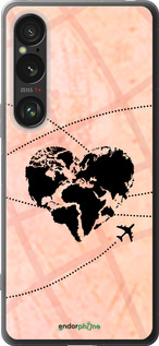 Силиконовый чехол Путешествуй для Sony Xperia 1 VI - 4607u-3975 изображение 