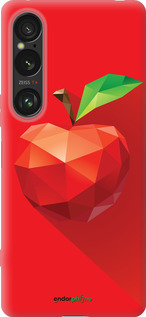 Силиконовый чехол Яблоко для Sony Xperia 1 VI - 4696u-3975 изображение 