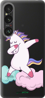 Силіконовий чехол Єдиноріг для Sony Xperia 1 VI - 4702u-3975 изображение 