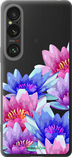 Силиконовый чехол Лотос для Sony Xperia 1 VI - 4862u-3975 изображение 