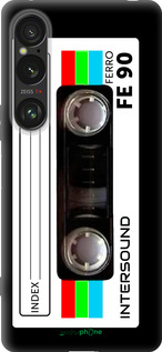 Силіконовий чехол Касета з 90 для Sony Xperia 1 VI - 4894u-3975 изображение 
