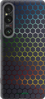 Силіконовий чехол Соти, які переливаються  для Sony Xperia 1 VI - 498u-3975 изображение 