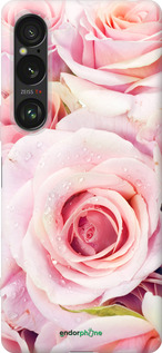 Силиконовый чехол Розы для Sony Xperia 1 VI - 525u-3975 изображение 