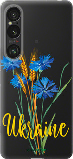 Силиконовый чехол Ukraine v2 для Sony Xperia 1 VI - 5445u-3975 изображение 