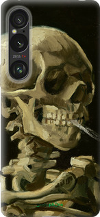 Силиконовый чехол Винсент Ван Гог. Череп для Sony Xperia 1 VI - 5544u-3975 изображение 