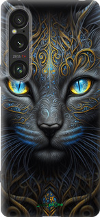 Силиконовый чехол Кошка для Sony Xperia 1 VI - 5548u-3975 изображение 