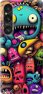 Силиконовый чехол Cмешные монстры для Sony Xperia 1 VI - 5549u-3975 изображение 