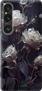 Силіконовий чехол Троянди 2 для Sony Xperia 1 VI - 5550u-3975 изображение 