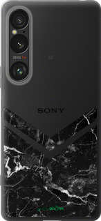 Силиконовый чехол Мраморный шеврон для Sony Xperia 1 VI - 5570u-3975 изображение 