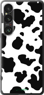 Силиконовый чехол Шкура коровы для Sony Xperia 1 VI - 5576u-3975 изображение 