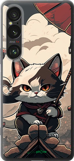 Силиконовый чехол Япония - кот на крыше для Sony Xperia 1 VI - 5582u-3975 изображение 