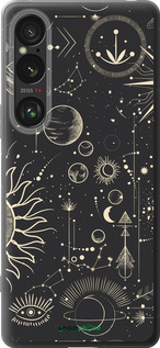 Силиконовый чехол Фаза луны для Sony Xperia 1 VI - 5605u-3975 изображение 