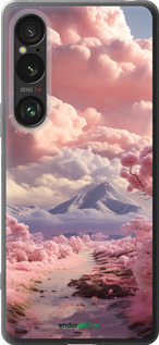 Силиконовый чехол Розовые облака для Sony Xperia 1 VI - 5660u-3975 изображение 