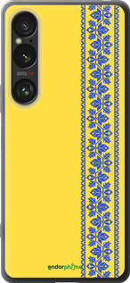 Силиконовый чехол Вышиванка 4 для Sony Xperia 1 VI - 569u-3975 изображение 