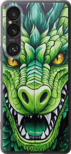 Силіконовий чехол Зелений дракон для Sony Xperia 1 VI - 5816u-3975 изображение 