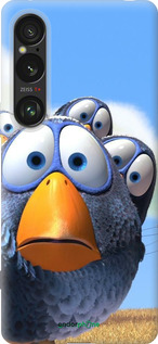 Силиконовый чехол Angry Birds для Sony Xperia 1 VI - 6008u-3975 изображение 