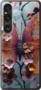 Силиконовый чехол Fairy Butterfly для Sony Xperia 1 VI - 6048u-3975 изображение 