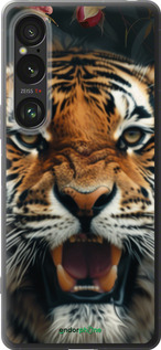 Силиконовый чехол Тигровое величие для Sony Xperia 1 VI - 6080u-3975 изображение 