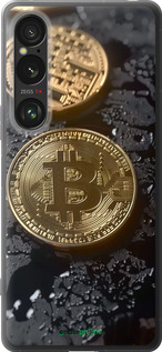 Силиконовый чехол Вулканический Bitcoin для Sony Xperia 1 VI - 6092u-3975 изображение 