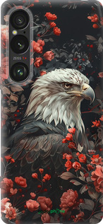 Силиконовый чехол Цветочный страж для Sony Xperia 1 VI - 6102u-3975 изображение 