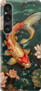 Силиконовый чехол Мелодия Лотоса для Sony Xperia 1 VI - 6106u-3975 изображение 