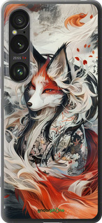 Силиконовый чехол Дух кицунэ' для Sony Xperia 1 VI - 6107u-3975 изображение 