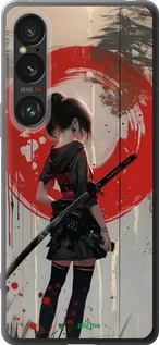 Силиконовый чехол Сумерки воина: Танец с катаной для Sony Xperia 1 VI - 6123u-3975 изображение 